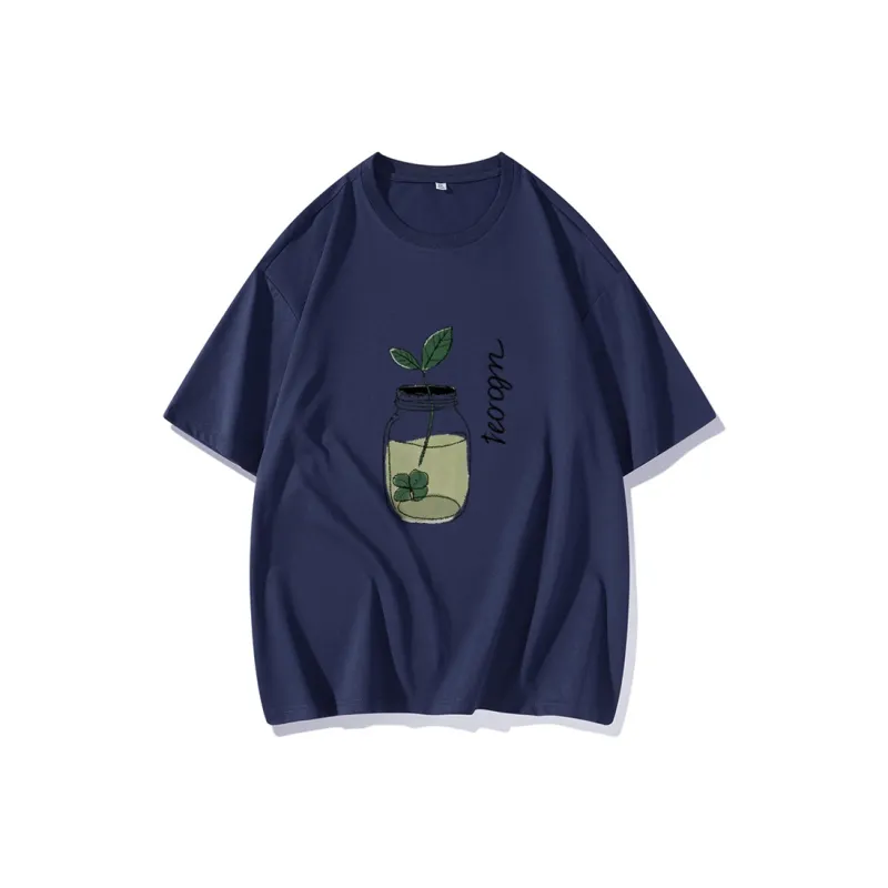 FAIRWHALE Drop Shoulder Sleeve T Shirt Women's-9