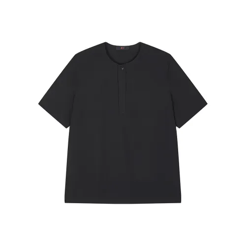 CROQUIS Black Thread T Shirt Men's