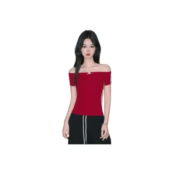 FOREVER 21 T Shirts Women's Red
