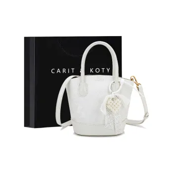 Carit&Koty PU Handbag Regular Women's White