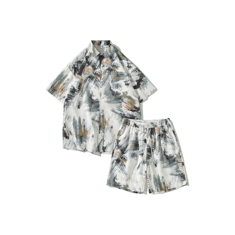 Fakeyoung Shirt Matching Set Unisex-12