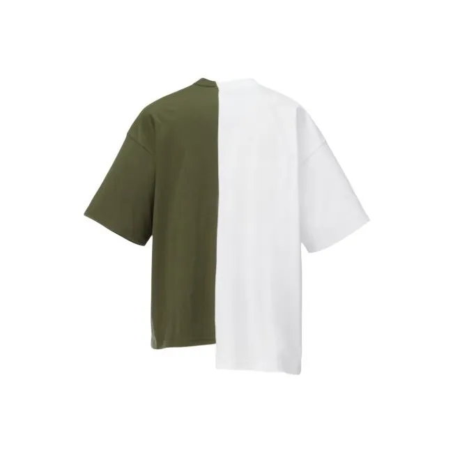 Onitsuka Tiger T Shirt Unisex White/Khaki-1