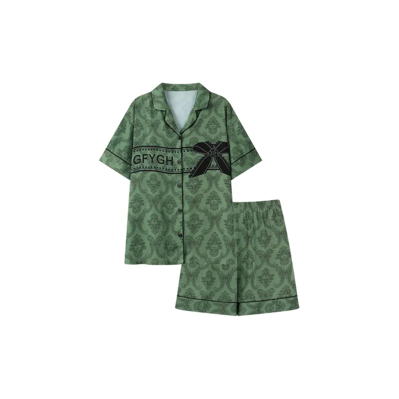 Cotton Gene Pajama Set Women's Combo Set-4
