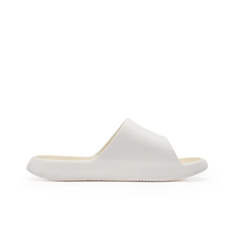PEAK State Pole Classic Drag Quiet Slip Resistant Cushioning Slide Slippers Unisex White Light Khaki-1