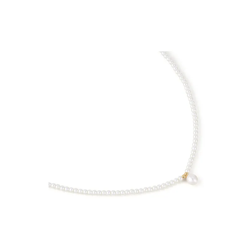 AJIDOU Faux Pearl Necklaces Women's-2