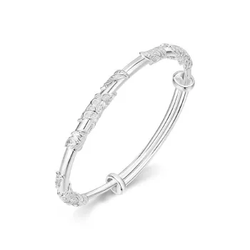 Modern Miracle 999 Fine Silver Sterling Silver Bracelets Women's