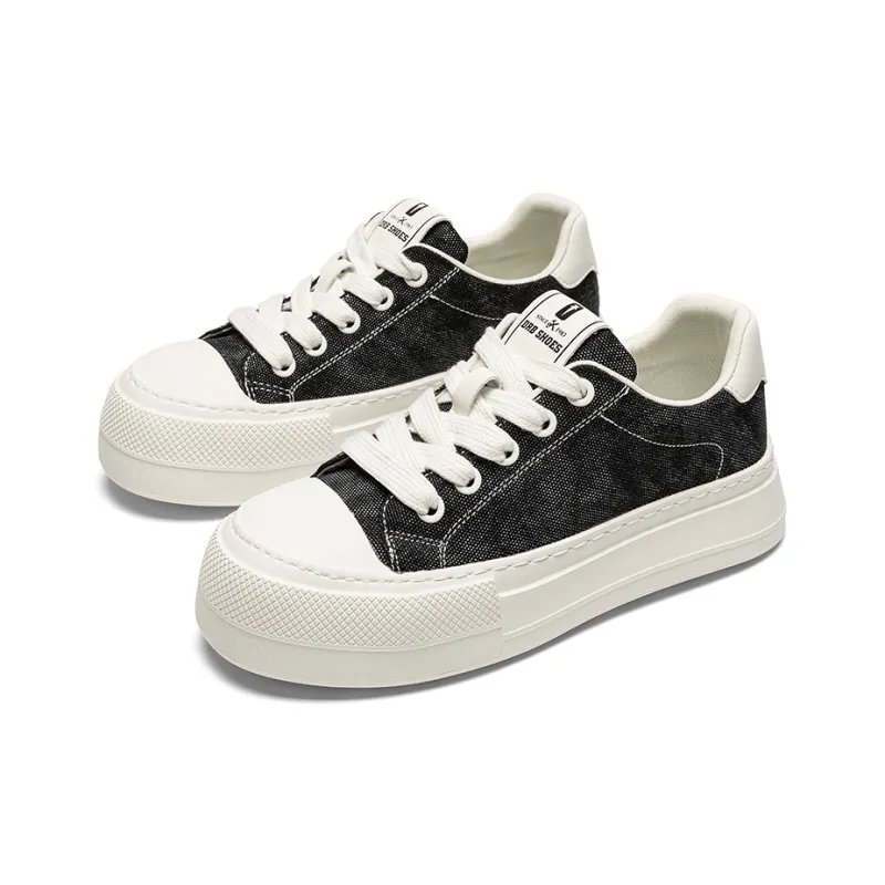 AD Breathable Height Increasing Abrasion Resistant Low Top Skateboard Shoes Men's-2