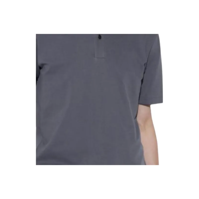 UNIQLO Polo Shirt Unisex Dark Gray-2