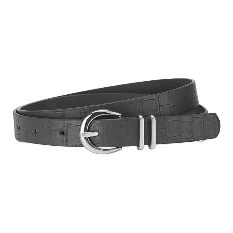 JEANSWEST Pu Leather Belts Women's 1.8CM-3