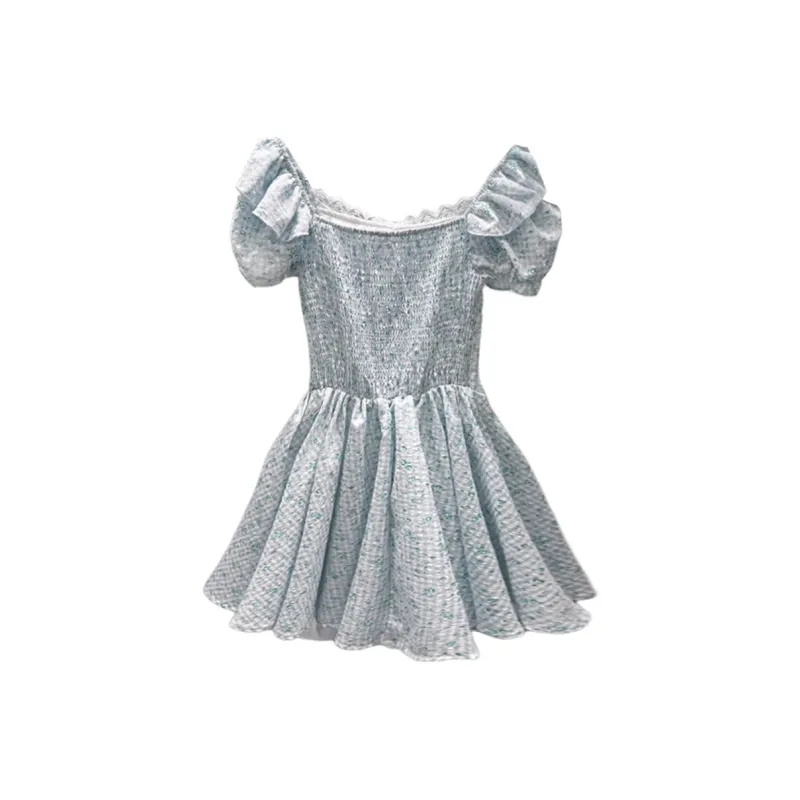 Mu Xiao Xin Short Sleeved Dress Women's-9