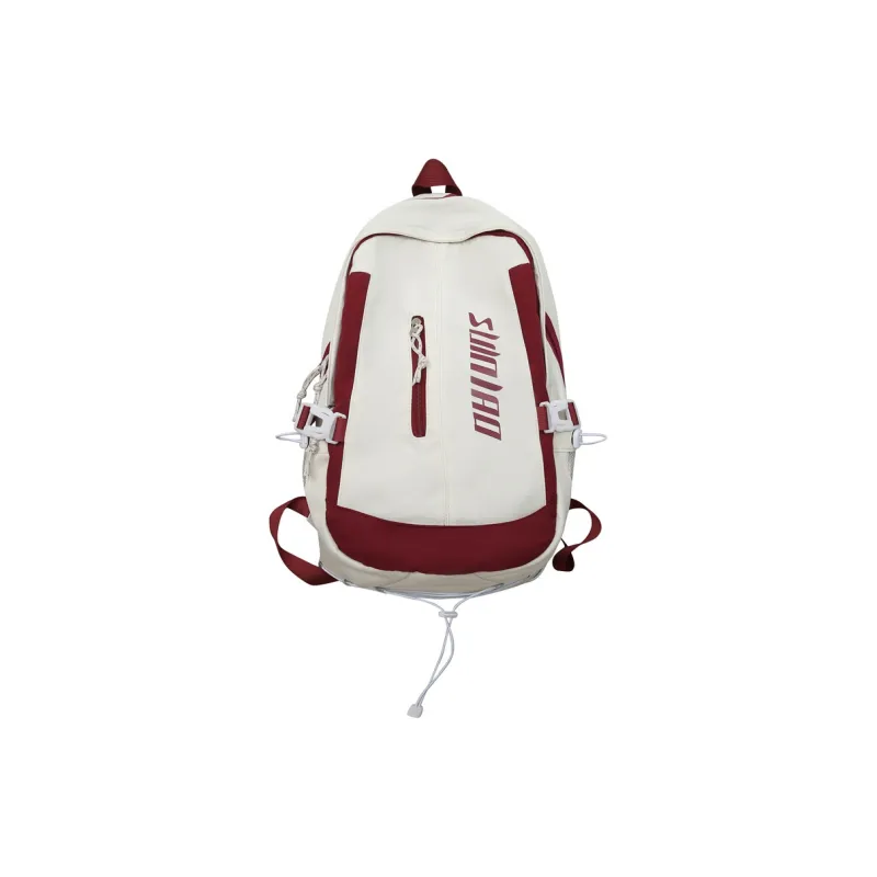 H YXIANG Nylon Backpack Regular Unisex Multicolor-3