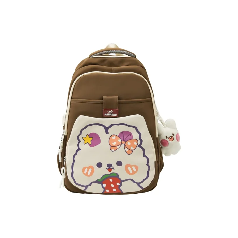 Yalu Nylon Backpack Unisex Multicolor-3