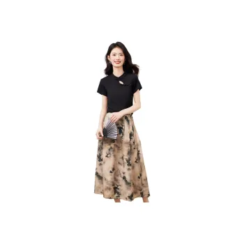 XINFEIYU Two Piece Skirt Sets Women's