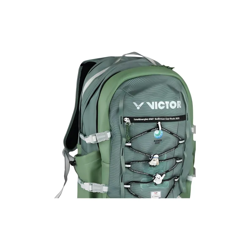 VICTOR Sudan Cup Collection Badminton Racket Bags Backpack Granite Green Unisex-2