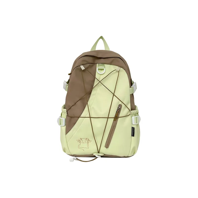 Yalu Nylon Backpack Unisex Multicolor-4
