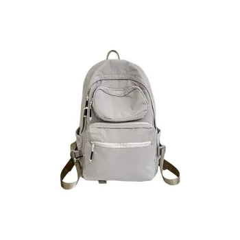 Debecca Nylon Backpack Unisex Black/Gray/Blue
