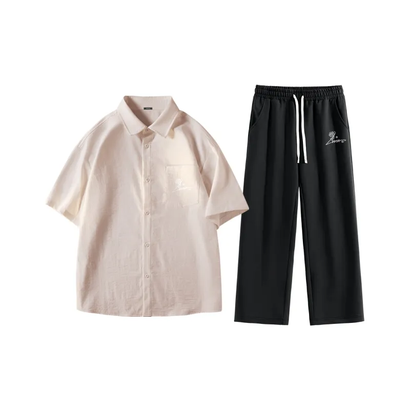 MINISO Shirt Matching Set Unisex-0