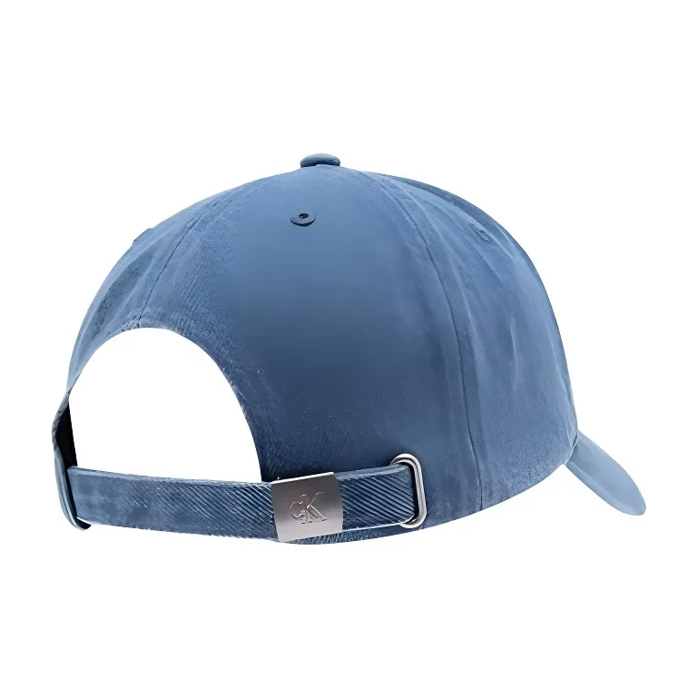 CALVIN KLEIN Cotton Baseball Caps Unisex Blue-2