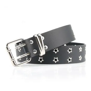 IOTS PU Leather Belts Unisex Width 3.8cm