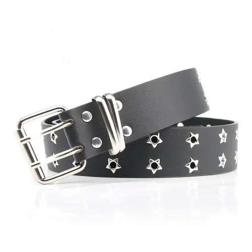 IOTS PU Leather Belts Unisex Width 3.8cm