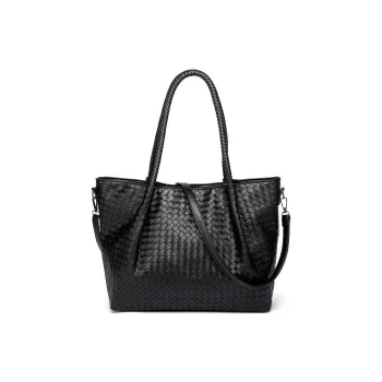 Bullrun PU Tote Crossbody Bag, Shoulder Bag Women's Black