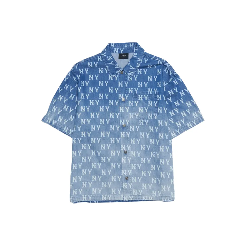 MLB New York Yankees Shirt Unisex New York Yankees/Indigo-0
