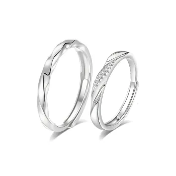 MISS TOOYA 999 Fine Silver Rings Unisex