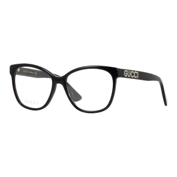 GUCCI Plate Frame Butterfly Eyeglass Frames Women's