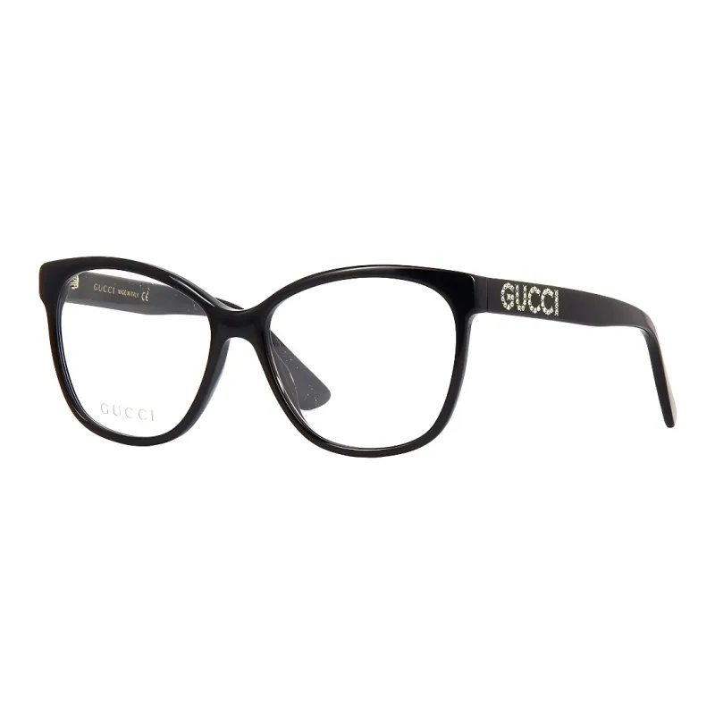 GUCCI Plate Frame Butterfly Eyeglass Frames Women's-0