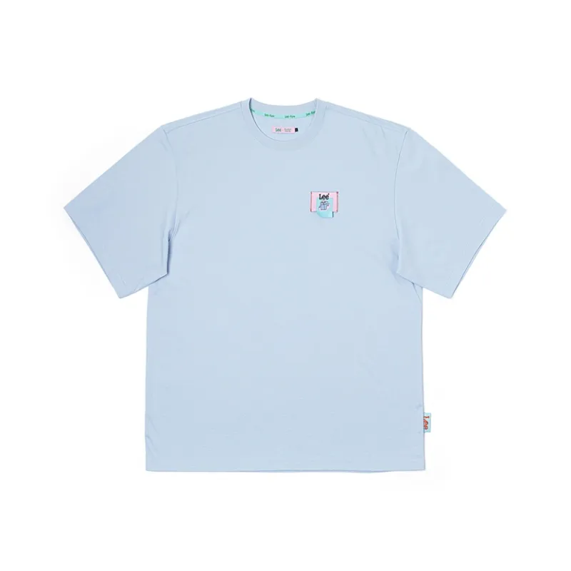 Lee T Shirts Unisex Sky Blue-0