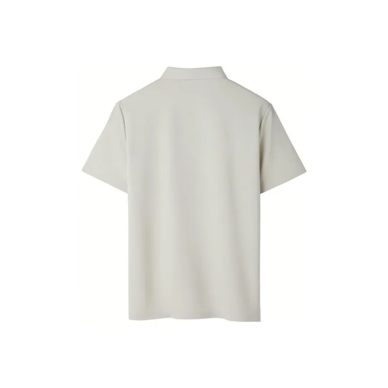 HLA Polo Shirt Men's Light Gray-1