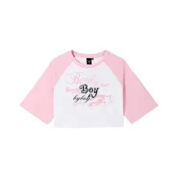 BOY BY BOY Raglan Sleeve T Shirt Women's