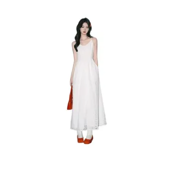 FOREVER 21 Slip Dresses Women's White