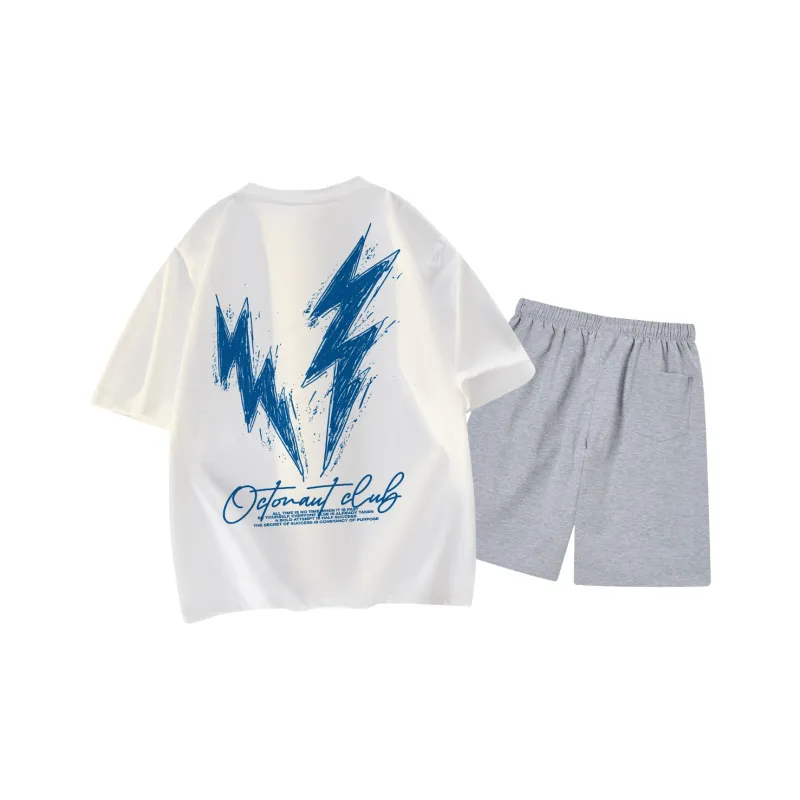 Small Columns Under The Sea Casual Sportswear Unisex-4