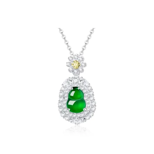 CHINA GOLD Ice Glutinous Jadeite Necklaces Women's