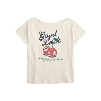 Hollister Drop Shoulder Sleeve T Shirt Women's