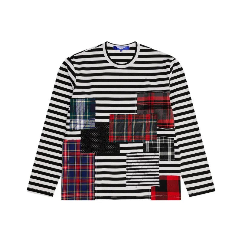 JUNYA WATANABE Stripe Print T shirt-0