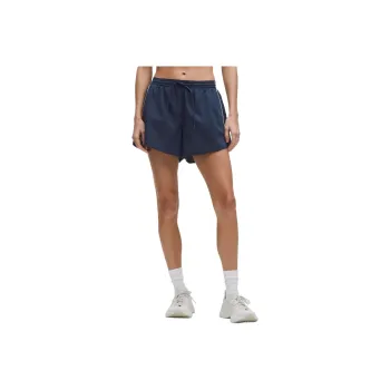 Lululemon Court RivalHigh Rise Perforated Tennis Bottom 3' Women's Blue Club Blue