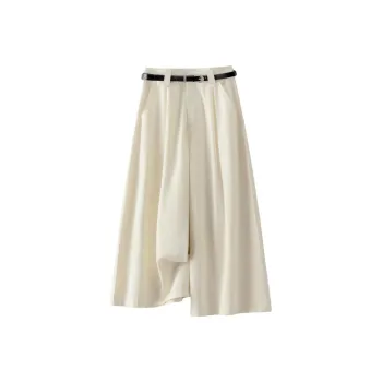 IHIMI Casual Shorts Women's Cheese White