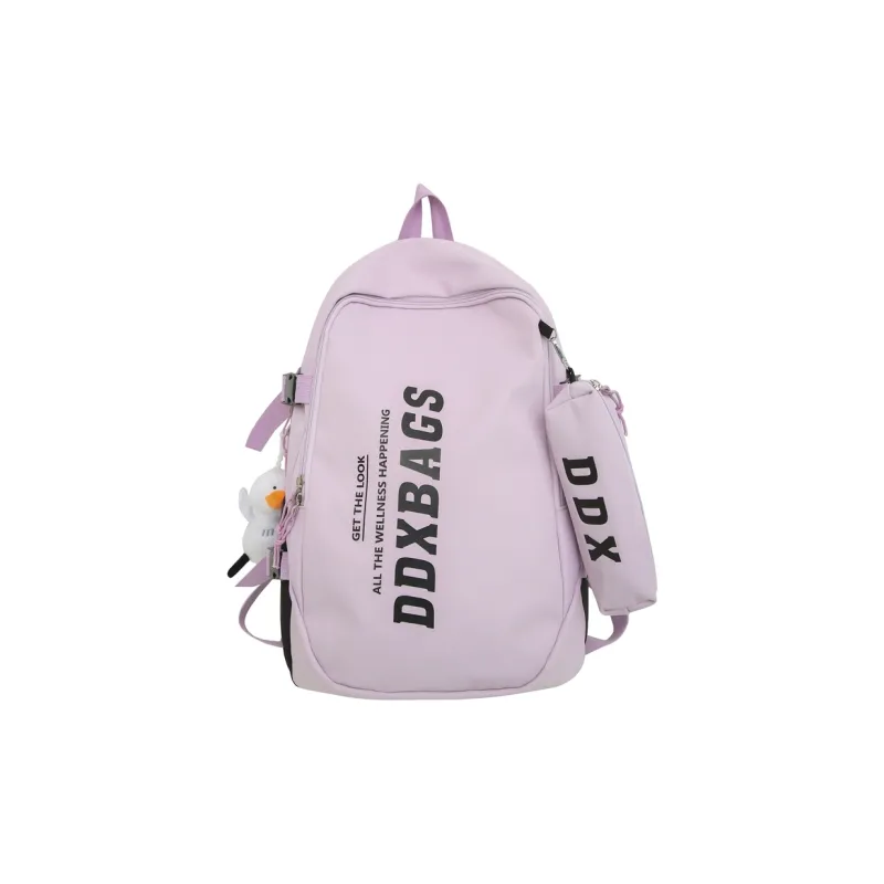Yalu Nylon Backpack Unisex Multicolor-12