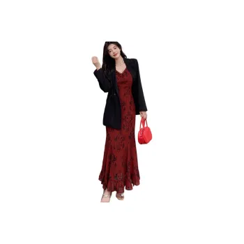 Si Bei'er Two Piece Skirt Sets Women's