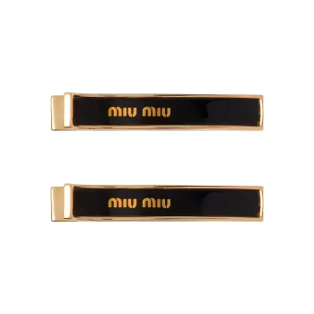 MIU MIU Metal Hair Clips Women's