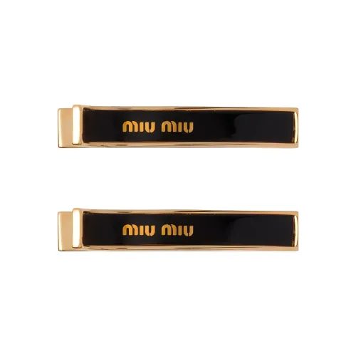 MIU MIU Metal Hair Clips Women's
