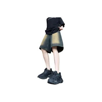 JUNGLE PANDA Denim Shorts Unisex