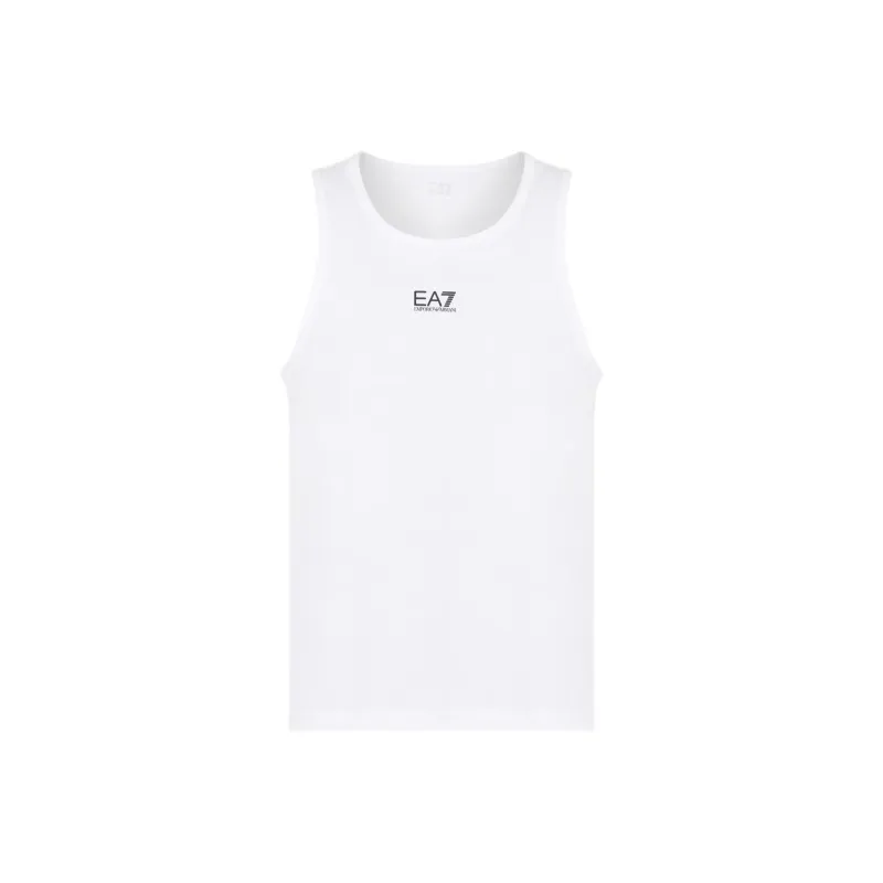 EMPORIO ARMANI EA7 Tank Top Men's White-0