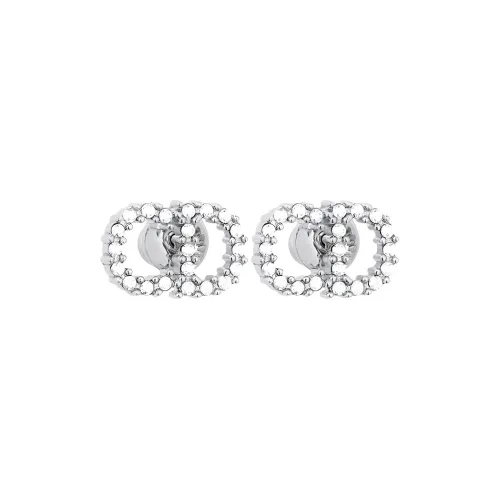 DIOR Earrings Women's Silver