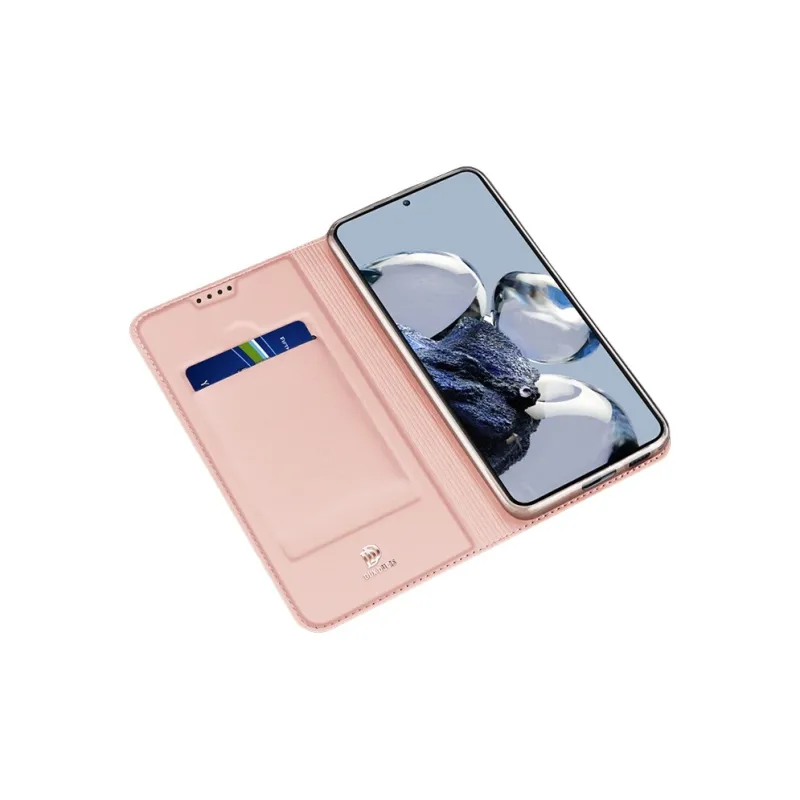 DUXDUCIS Flap Card Slot Impact Resistant Phone Cases Compatibility With Xiaomi 14 Pro-9