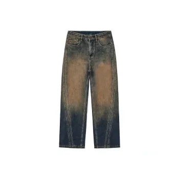 SANTASTIC Jeans Unisex Yellow Mud