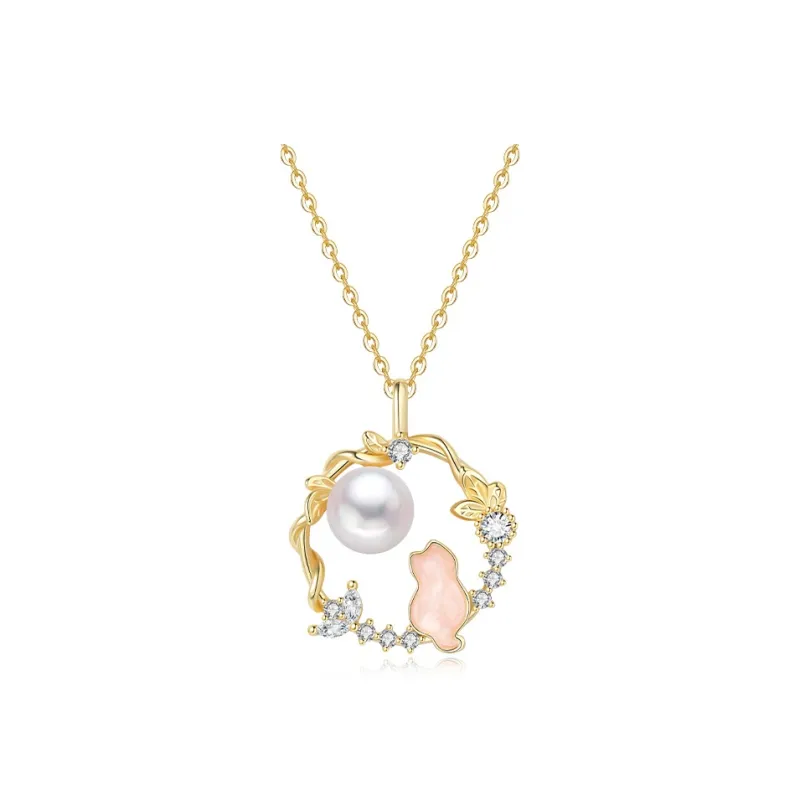 LAOMIAO S925 Silver Necklaces Women's-0