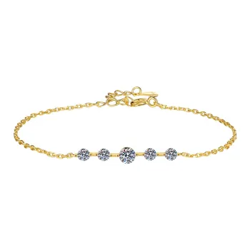 Heart Grass S925 Silver Bracelets Women's